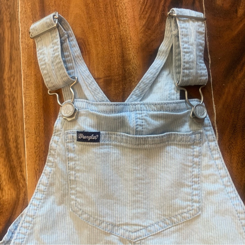Wrangler Girl 3 Toddler Denim Overall Pants.        2367 - Picture 3 of 9